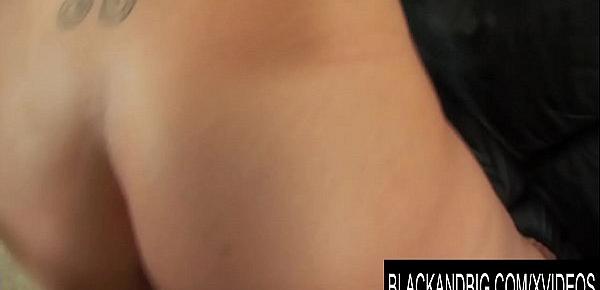  Black and Big - Teen Kaycee Dean Left with Cum Seeping out of Her Pussy